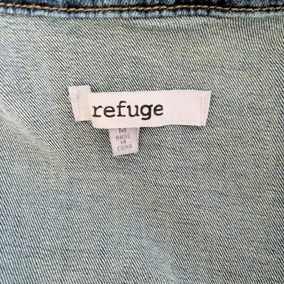 Refuge Medium/Dark Wash Jean Jacket  Size Medium - Picture 11 of 11